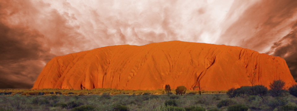 Australien-Hintergrund