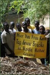 The Building of a Bridge in Ghana